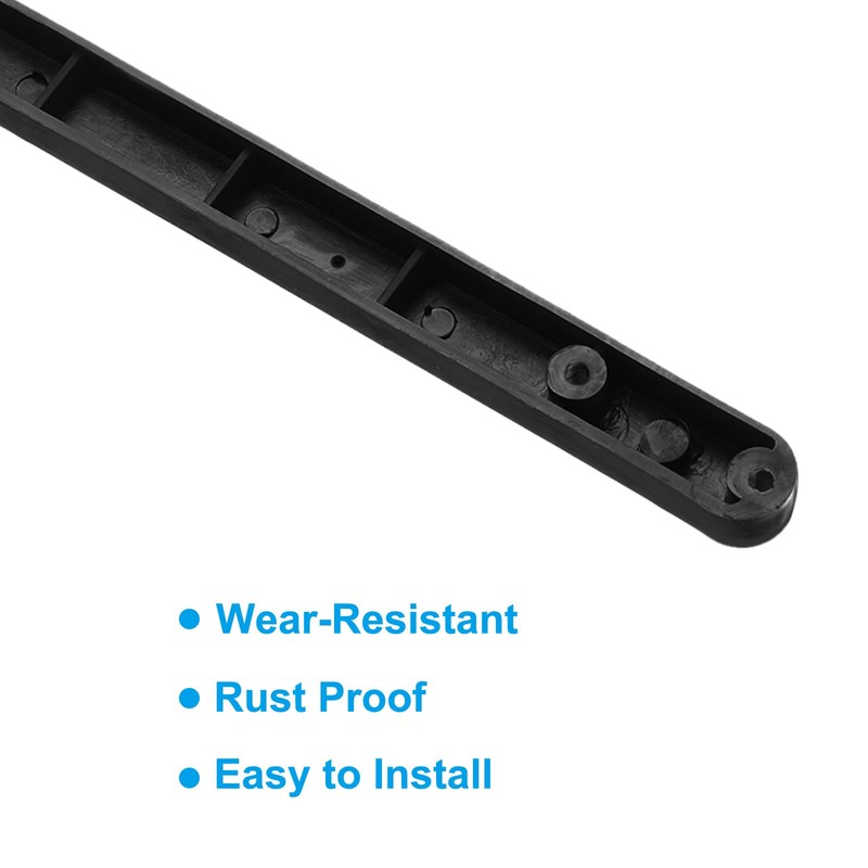 PATIKIL 7 Inch Drawer Slides, 2 Pcs Plastic Guide Rails