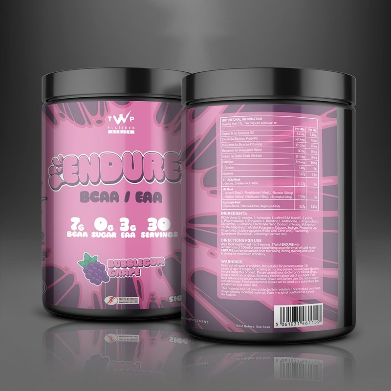 TWP Nutrition Platinum Series Endure, EAAs & BCAAs Electrolyte Blend
