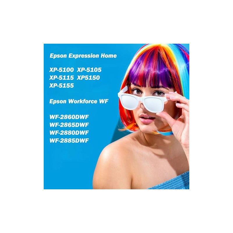 ESMONLINE Set of 5 Multipack Compatible Printer Cartridges to Replace