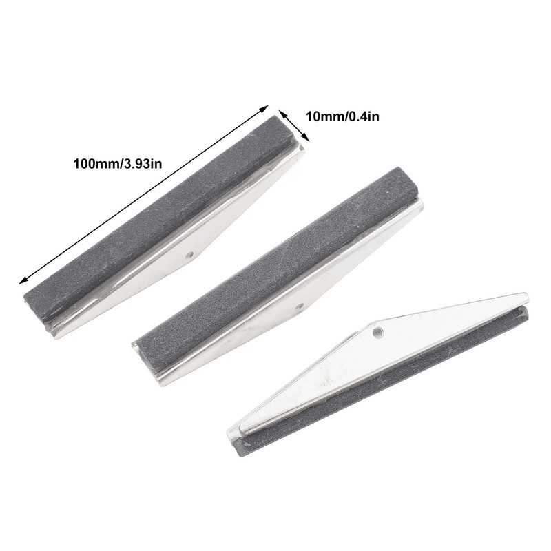 3PCS 4in Engine Cylinder Hone Replacement Stones,Screws Honing Stones for