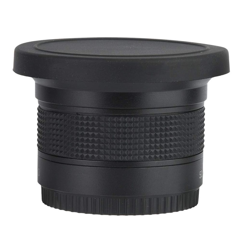 52mm 0.35X Wide Angle Fisheye Lens with Lens Caps Storage