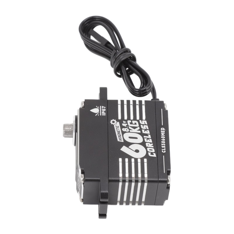 FLASH HOBBY RC Gear Servo 60KG Coreless Motor Super Torque