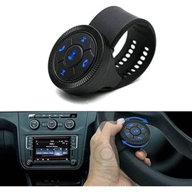 Universal Steering Wheel Remote Control, Watchband Bluetooth Car Remote Control, Adjustable Strap Type Bluetooth Remote Control