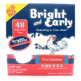 Texas Cinnamon Coffee single serve pods for Keurig single Cup Brewers 96 count