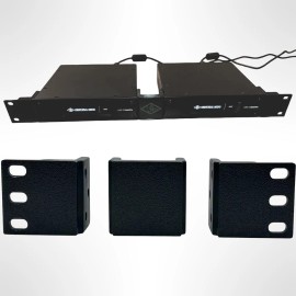 3DEXCEL Rack Mount Kit for 2 Side By Side UAD-2 Satellite Thunderbolt - 19” 1U Brackets