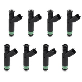 Fuel Injectors Set of 8 Compatible With 2001 2002 2003 2004 2005 2006 2007 Jeep Grand Cherokee Fit For Dodge Ram 1500 Pickup Durango Replace# 53032145AA 812-12144 FJ475