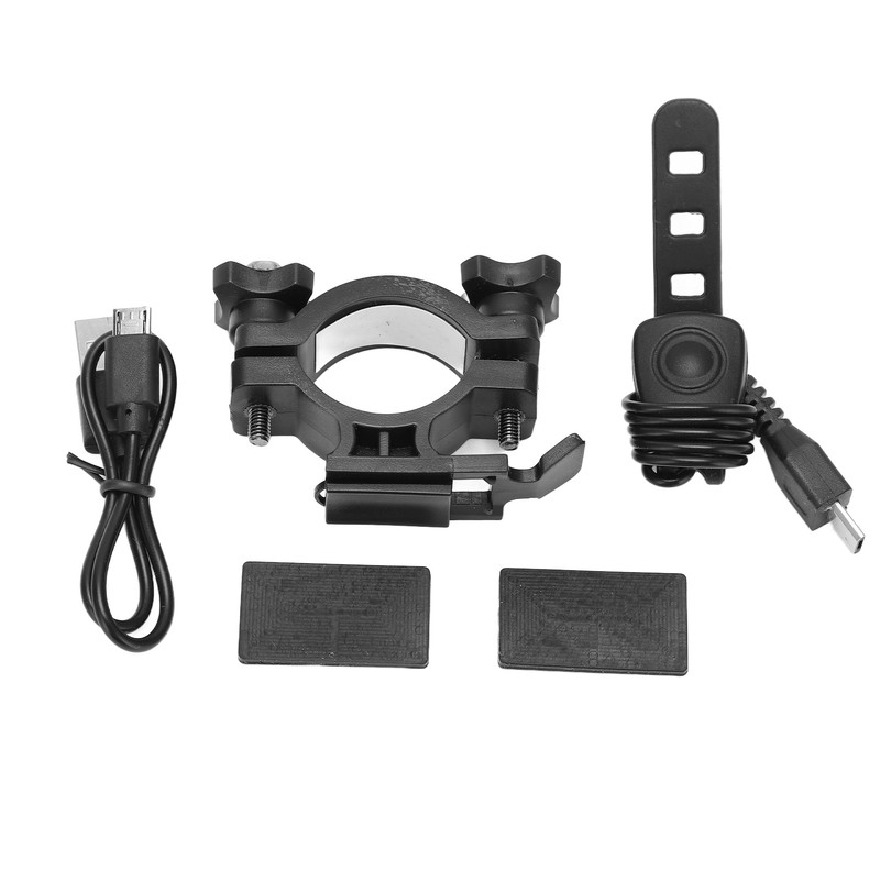 Bike Headlight Multifunction USB Charging Convenient Portable Bicycle Warning Light