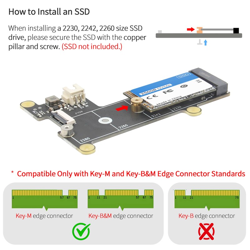 ElectroCookie Raspberry Pi 5 Case, Compact Aluminium Case with Active