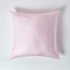 HOMESCAPES Pink Pure Egyptian Cotton Euro Size Pillowcase 80 x