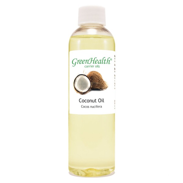 4 fl oz Fractionated Coconut Carrier Oil (100% Pure & Natural) - GreenHealth