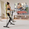 RIVANO Squat Machine, Ab Workout Equipment, 265lbs Loading Capacity Rowing