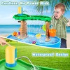 Infowush Powerful Water Table Pump, Battery Powered Water Pump for