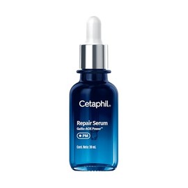 CETAPHIL® Serum Avanzado Reparador de Noche 30 ml | CICA + Fermento de Bifida + Vitamina B5 y E + Ácido Gálico | Repara y Renueva Mientras Duermes | Calma y Equilibra pH + Microbioma | Para Piel Sensible