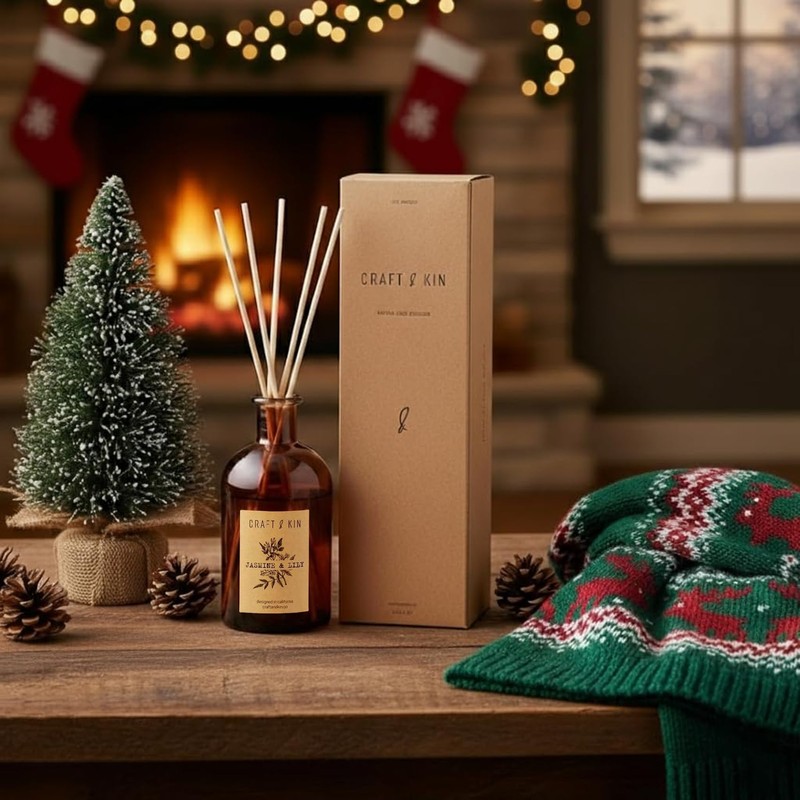 Craft & Kin Sage, Mint & Lavender Reed Diffuser |