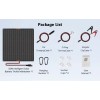 MHPOWOS 50W Car Battery Solar Panel Charger 12V Solar Car