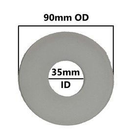 Toto THU092-7 Replacement Flapper Valve Silicone Seal