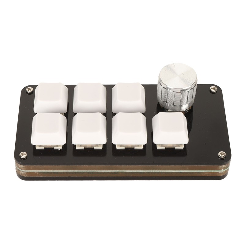 USB Mini 7 Key Keypad with Knob Custom Programming Hot