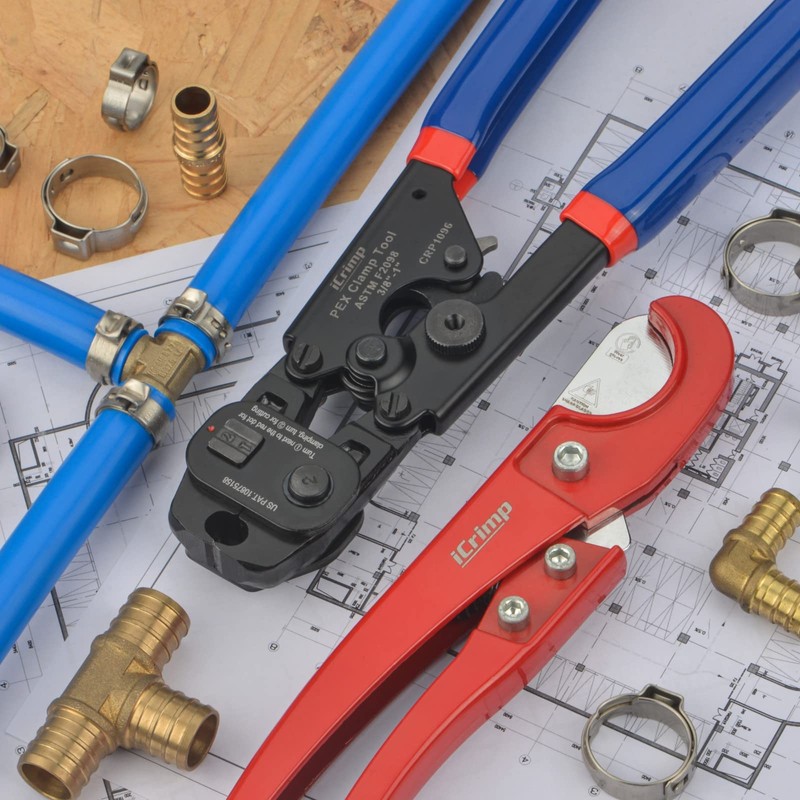 iCRIMP Ratchet PEX Cinch&Remove Tool for 3/8 to 1-inch Stainless