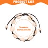 BIRLOZA Pack of 2 Shell Chain Shell Bracelet Anklet Natural