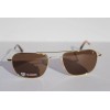 AMERICAN OPTICAL Checkmate POLARIZED Sunglasses Gold/Brown ST HA BNN-P NEW