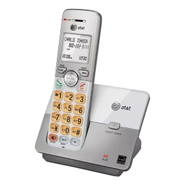 AT&T Teléfono AT&T EL51103 inalámbrico  color plateado