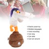 Baby Electric Plush Doll Goose Shape Interactive Talking Singing Dancing