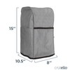 Crutello Food Processor Cover with Storage Pockets for Large Custom
