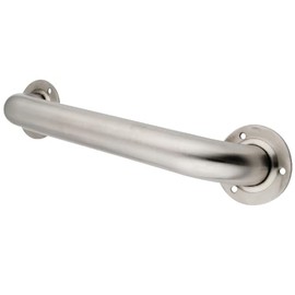 Kingston Brass GB1248ES Designer Trimscape Exposed Flange ADA 48-Inch Grab Bar with 1.5-Inch Outer Diameter, Stainless Steel