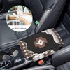 Wanyint Southwest Aztec Black Brown Car Center Console Cover Comfortable
