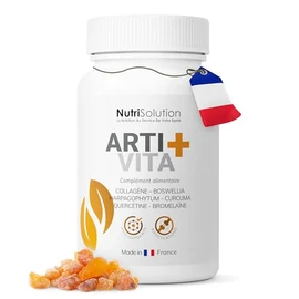 Artivita+: Highly Effective Joint Support for Seniors - Natural Marine Collagen, Hyaluronic Acid and Herbal Blend - Promotes Joint Comfort and Mobility - 60 Capsules (1)