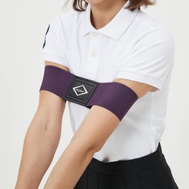 Scott Edward Pro Golf Swing Arm Band Training Aid Correct Training Swing Gesture Beginners Swing Alignment Practice Tool for Men Women Kids(Purple)