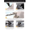 Bevinsee 6AN Universal Fuel Tank Return Line Fitting Bung Kit