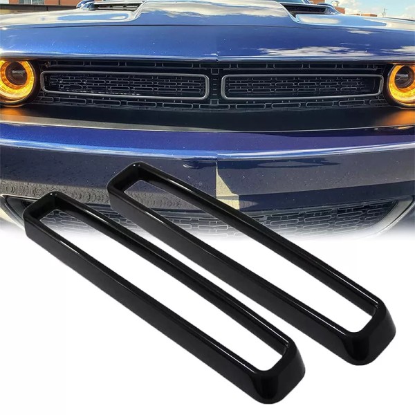 Unbranded Front Grill Mesh Grille Inserts Trim Exterior for Dodge