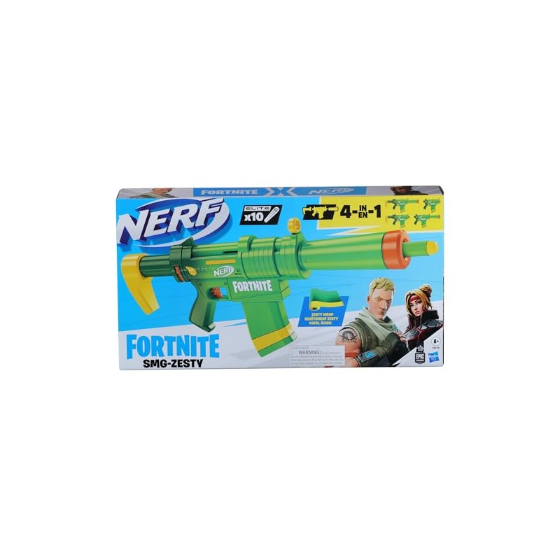 NERF NER FORTNITE SMG Zesty