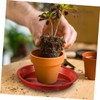 Kisangel 10pcs Round Plant Saucer Drip Trays for Potted Plants