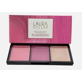 LAURA GELLER Eye Lip Cheek Palette Cream to Powder Trio, You Look Mauevelous