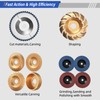 14PCS Wood Carving Disc Set for 4" & 4-1/2" Angle
