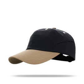 YAMEE Summer Baseball Cap Women's Waterproof Baseball Cap for Men Women Quick-Drying UV Protection Sun Hat Men Lightweight Breathable Baseball Caps for Unisex, Sun Hat for Camping, Hiking, black, Unit