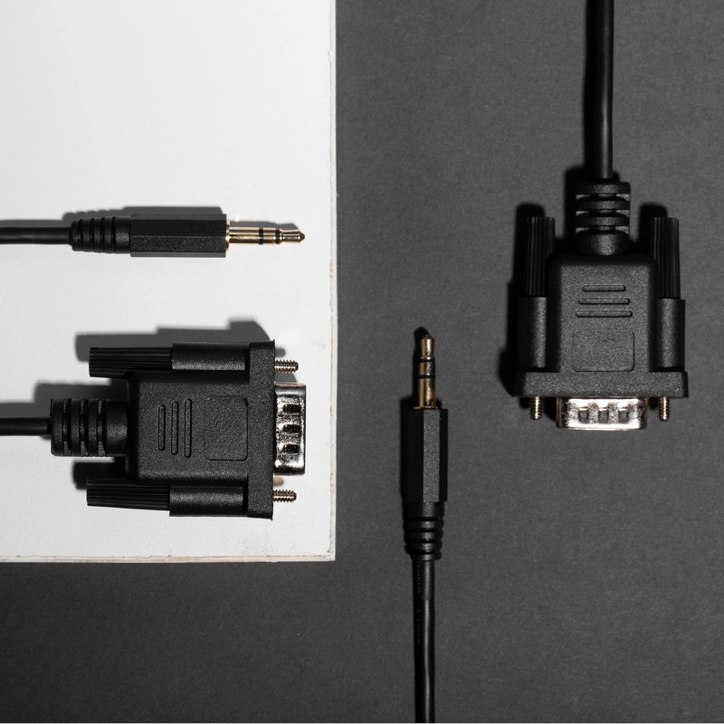 LIANSHU DB9Pin M to DC3.5mm Serial RS232 Cable 6feet DB9Pin