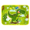 Dinosaur Waterproof Fabric Placemat, Table Placemat, Washable and Heat Resistant,