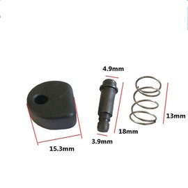 2 Set Angle Grinder Brake Self-Locking Button Self-Locking Pin Head Shell Button for Makita 9553NB Angle Grinder Power Tool Accessories