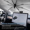 Zuquik Parasole per Auto a Ombrello 145 x 85cm con