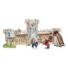 Papo Mini 33107 Mini Knights Castle Cardboard Environment, Multicolour