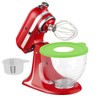 Glass Bowl Compatible With KITCHENAID 4.5/5 QT Tilt-Head Stand Mixer,with