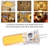 6 Pieces G4 LED Bulbs 9W Dimmable COB Lamp 500LM