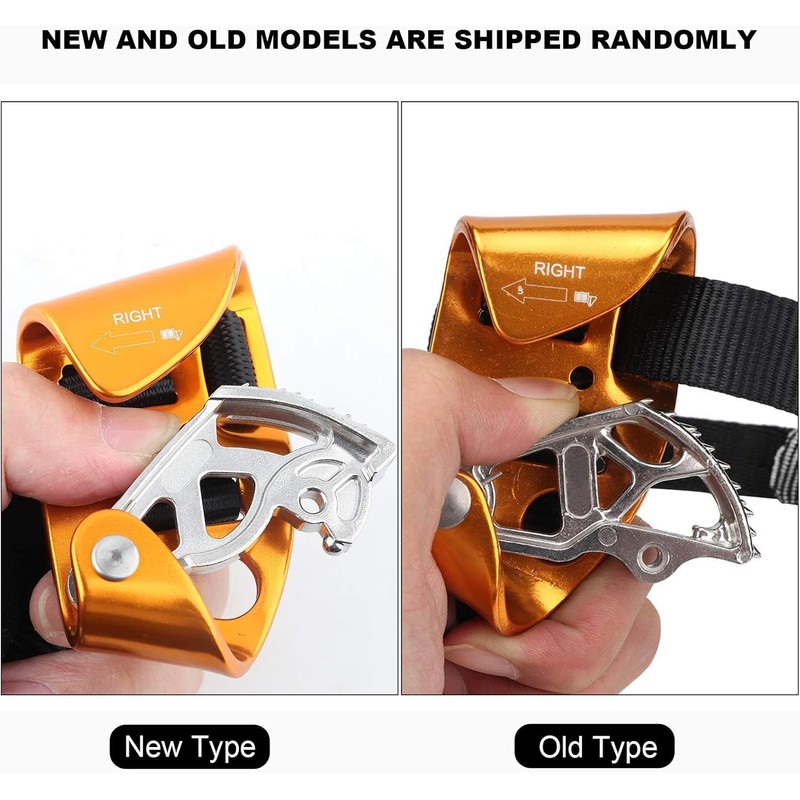 Foot Ascender Riser with Alloy Steel Rivet for Climbing, Suitable