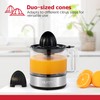 Holstein Housewares 27-oz Electric Citrus Juicer, Black/Stainless Steel - Ideal