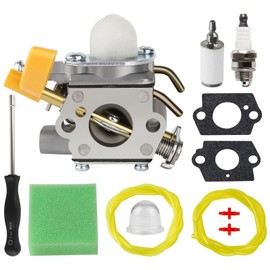 SIMPERAC 308054043 Carburetor for Homelite Ryobi CS26 CS30 BC26 SS30 SS26 25cc 26cc 30cc Weed Wacker Trimmer 308054013 Carburetor Replace for Homelite UT-20002A UT-20003A Weed Eater Carb.