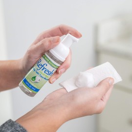 Refresh Liquid Wipe: Toilet Paper Foam. Eco-Friendly Flushable Wet Wipe Alternative. Cleanses and Soothes with Witch Hazel and Aloe. Plumbing & Septic Safe. 50ml (1.69 Fl Oz) – 1 Pack.…