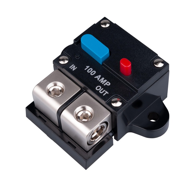 100 Amp Circuit Breaker 100 A Self-Recovery Inline Fuse Holder